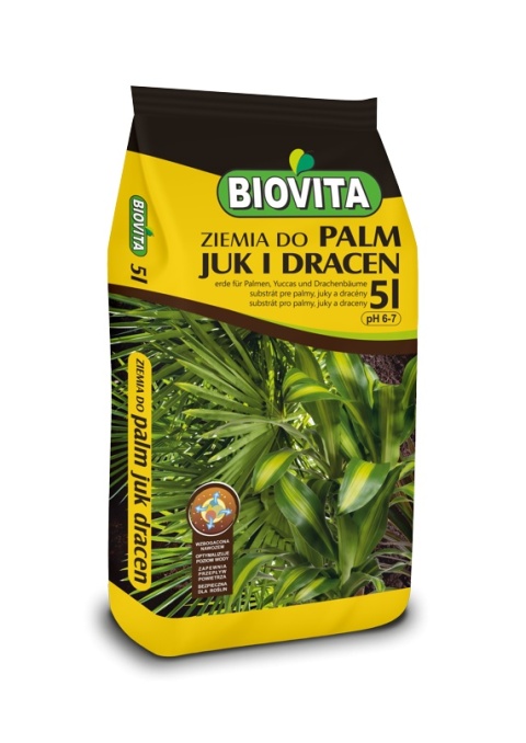 Biovita Ziemia do palm juk i dracen 5l Biovita Ziemia do palm juk i dracen 5l