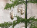 Bombki Choinkowe Bombka choinkowa Żołądź Zestaw 6 szt. Ozdoby na Choinke