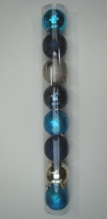 Bombki św. MIX Tuba 8 szt. Bombki św. MIX Tuba 8 szt.