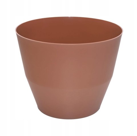 Osłonka MOZA 18 cm tworzywo sztuczne Ceglasty/ Glinka Osłonka MOZA 18 cm tworzywo sztuczne Ceglasty/ Glinka