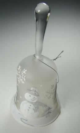 Ozd.Św.Szkl. Dzwonek 18,5cm.