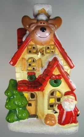 Domek Św. Ceram. Tea Light *6558