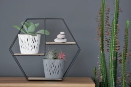 Doniczka Sandy Round- mocca DSR190-7529U