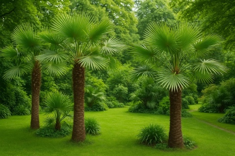 PALMA MROZOODPORNA Trachycarpus Fortunei Szorstkowiec Fortunego PALMA MROZOODPORNA Trachycarpus Fortunei Szorstkowiec Fortunego