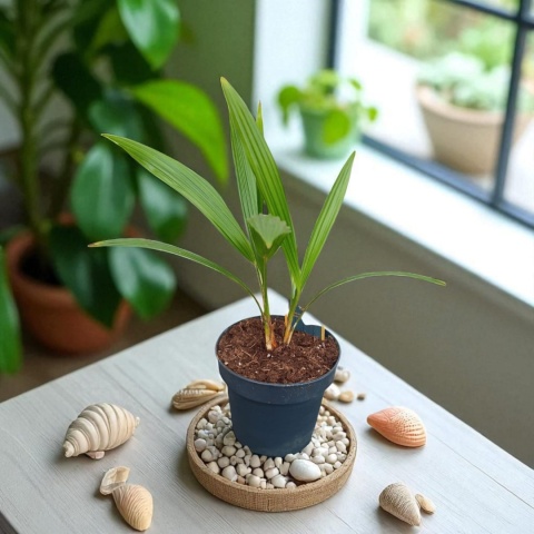 PALMA MROZOODPORNA Trachycarpus Fortunei Szorstkowiec Fortunego PALMA MROZOODPORNA Trachycarpus Fortunei Szorstkowiec Fortunego