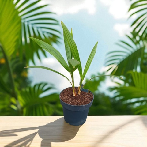 PALMA MROZOODPORNA Trachycarpus Fortunei Szorstkowiec Fortunego PALMA MROZOODPORNA Trachycarpus Fortunei Szorstkowiec Fortunego